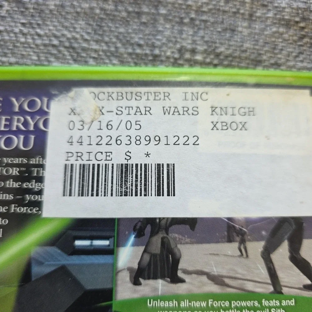 Star Wars Knights of the Old Republic II 2 Sith Lords Xbox Tested And Working